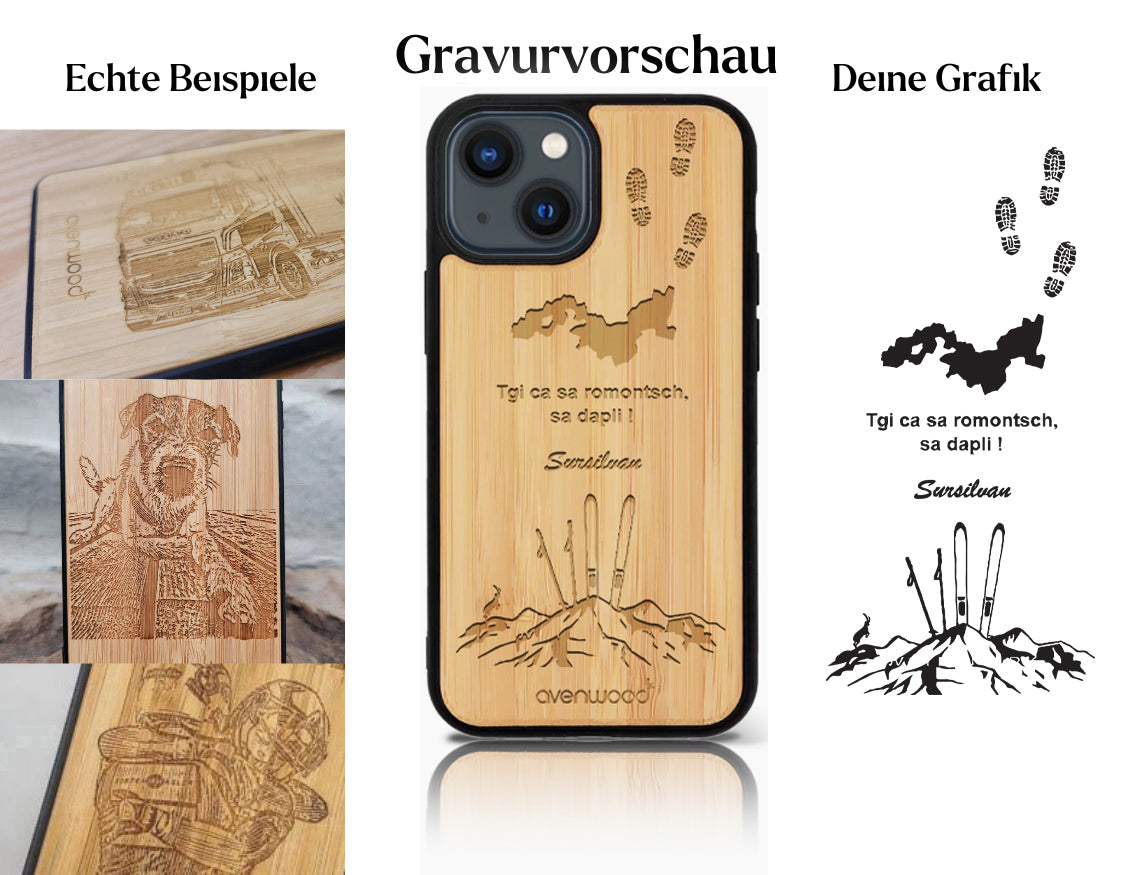 INDIVIDUEL iPhone 15 bambou plastique